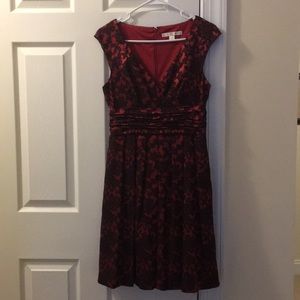 Boston Proper Red Lace Dress